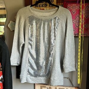 Fashion Bug sequined sweatshirt